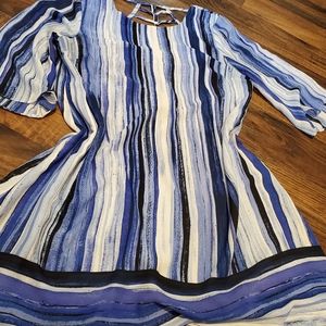 Dress crisscross back